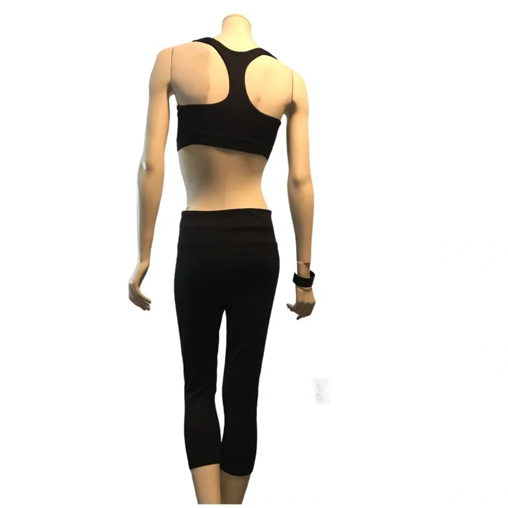 5 Piece Bundle Pink Champion Gap Fit Size M Black White Gray Yoga Work out